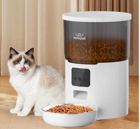 Comedero automático inteligente para mascotas