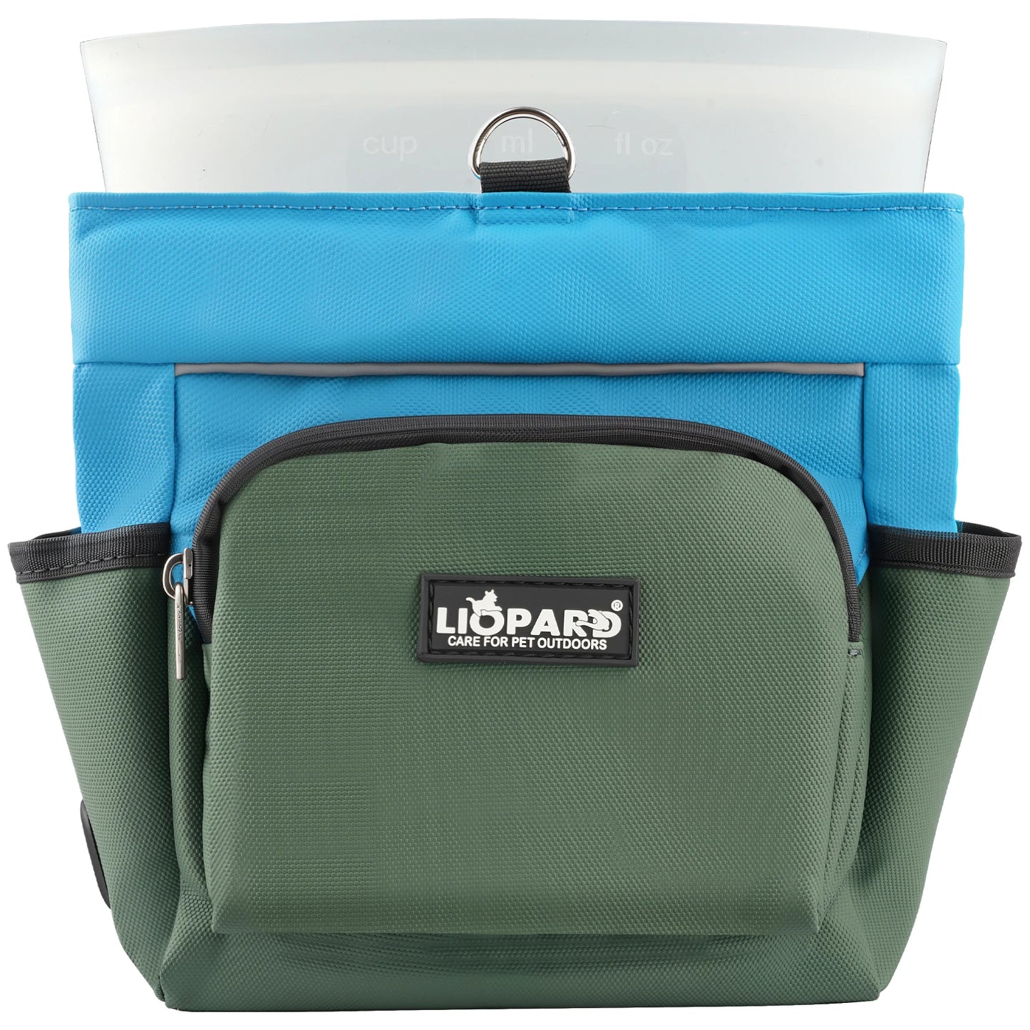 Bolsa para premios para perros en oferta, ideal para entrenamiento y paseos. Bolsa portátil para snacks de mascotas con cinturón. Resistente al agua.
