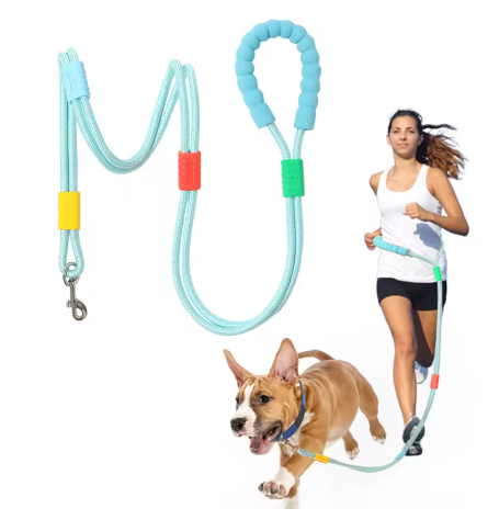 Correa doble para perros que evita enredos