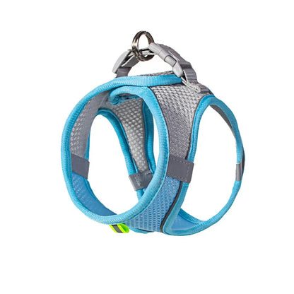 Conjunto de arnés para cachorros, accesorios para perros, arnés ajustable para cachorros y gatos, chaleco para bulldog francés, chihuahua, collar para perros pequeños, correa para mascotas.