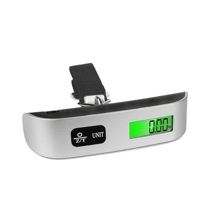 Balanza portátil digital LCD de 110 lb/50 kg, electrónica, para equipaje, maletas, pesaje de equipaje y herramientas de equilibrio.