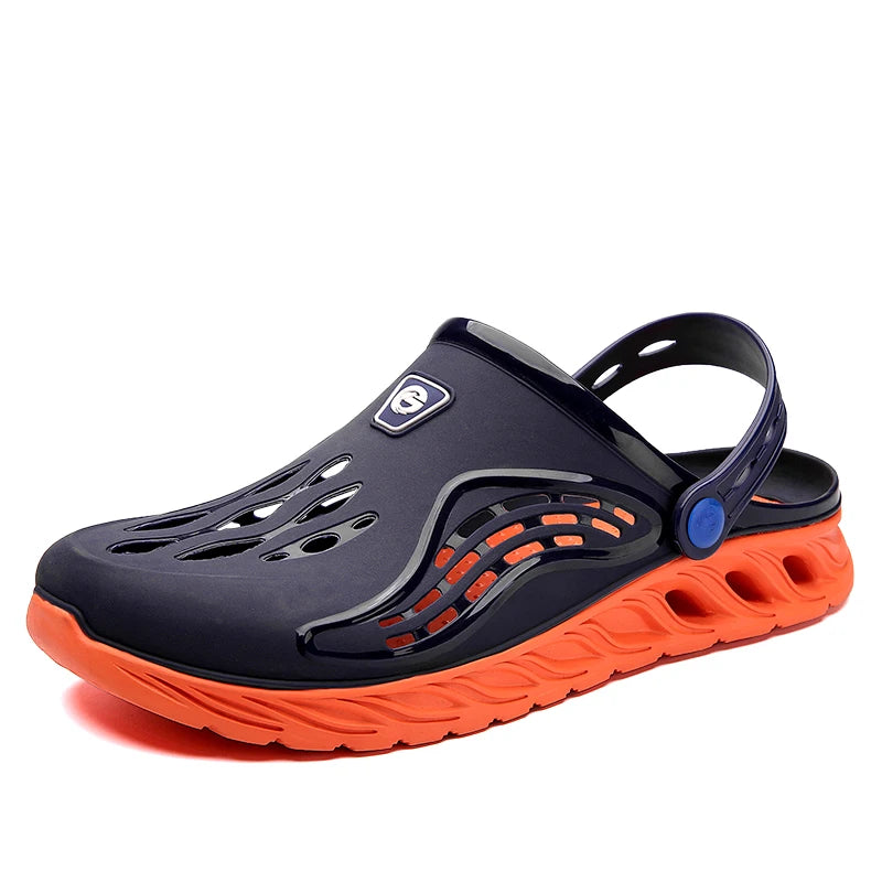 Pantuflas de verano 2026 para hombre y mujer, sandalias de suela suave y alta, sandalias de moda, zapatos ligeros de playa, zuecos de jardín para hombre, calzado para exteriores.
