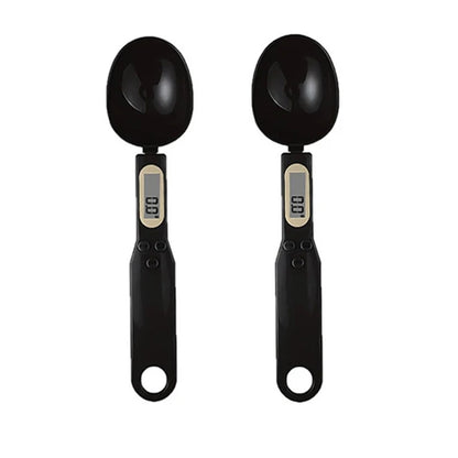Mini báscula de cocina digital con pantalla LCD, báscula electrónica para alimentos de 0,1 a 500 g para cocinar harina, leche, café en polvo y medir el peso.