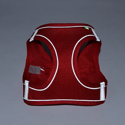 Conjunto de arnés para cachorros, accesorios para perros, arnés ajustable para cachorros y gatos, chaleco para bulldog francés, chihuahua, collar para perros pequeños, correa para mascotas.