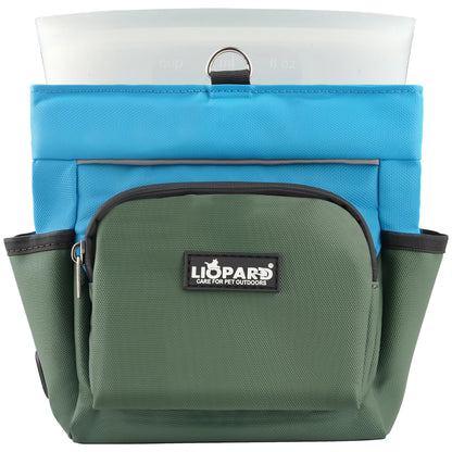 Bolsa para premios para perros en oferta, ideal para entrenamiento y paseos. Bolsa portátil para snacks de mascotas con cinturón. Resistente al agua.