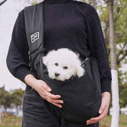 Bolso bandolera para transportar perros, bolso de hombro para viajes al aire libre, transpirable, para gatos, bandoleras para cachorros, bolso de transporte para perros.
