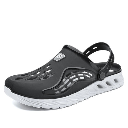 Pantuflas de verano 2026 para hombre y mujer, sandalias de suela suave y alta, sandalias de moda, zapatos ligeros de playa, zuecos de jardín para hombre, calzado para exteriores.