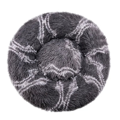 Cama redonda para mascotas de 40-90 cm, 6 tamaños, para perros grandes, cama supersuave para gatos, casa de peluche para perros medianos, casa cálida para dormir en invierno.