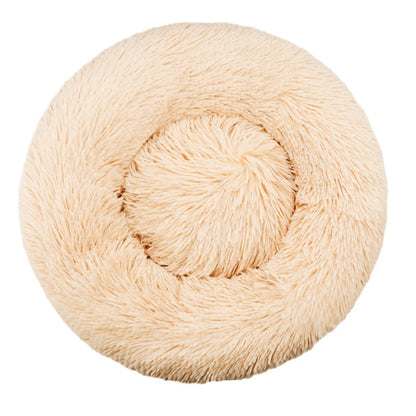 Cama redonda para mascotas de 40-90 cm, 6 tamaños, para perros grandes, cama supersuave para gatos, casa de peluche para perros medianos, casa cálida para dormir en invierno.