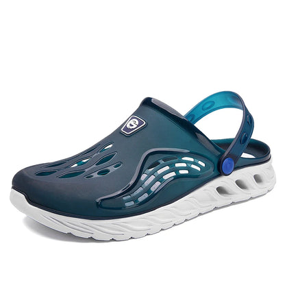 Pantuflas de verano 2026 para hombre y mujer, sandalias de suela suave y alta, sandalias de moda, zapatos ligeros de playa, zuecos de jardín para hombre, calzado para exteriores.