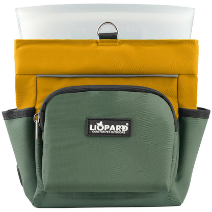 Bolsa para premios para perros en oferta, ideal para entrenamiento y paseos. Bolsa portátil para snacks de mascotas con cinturón. Resistente al agua.