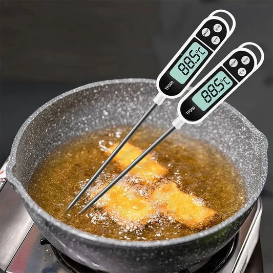 Termómetro digital para alimentos TP300, termómetro para agua y aceite de cocina, sonda para cocinar carne, barbacoa, horno electrónico, utensilios de cocina