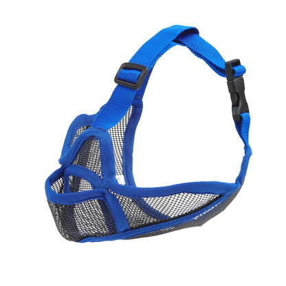Bozal para perros de hocico corto que previene los ladridos de los bulldogs franceses. Bozal transpirable que previene la ingestión accidental. Productos para mascotas.
