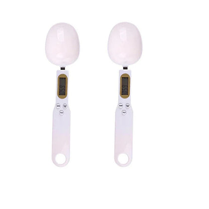 Mini báscula de cocina digital con pantalla LCD, báscula electrónica para alimentos de 0,1 a 500 g para cocinar harina, leche, café en polvo y medir el peso.