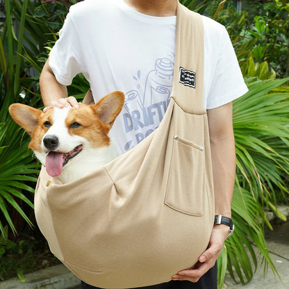Bolso bandolera para transportar perros, bolso de hombro para viajes al aire libre, transpirable, para gatos, bandoleras para cachorros, bolso de transporte para perros.